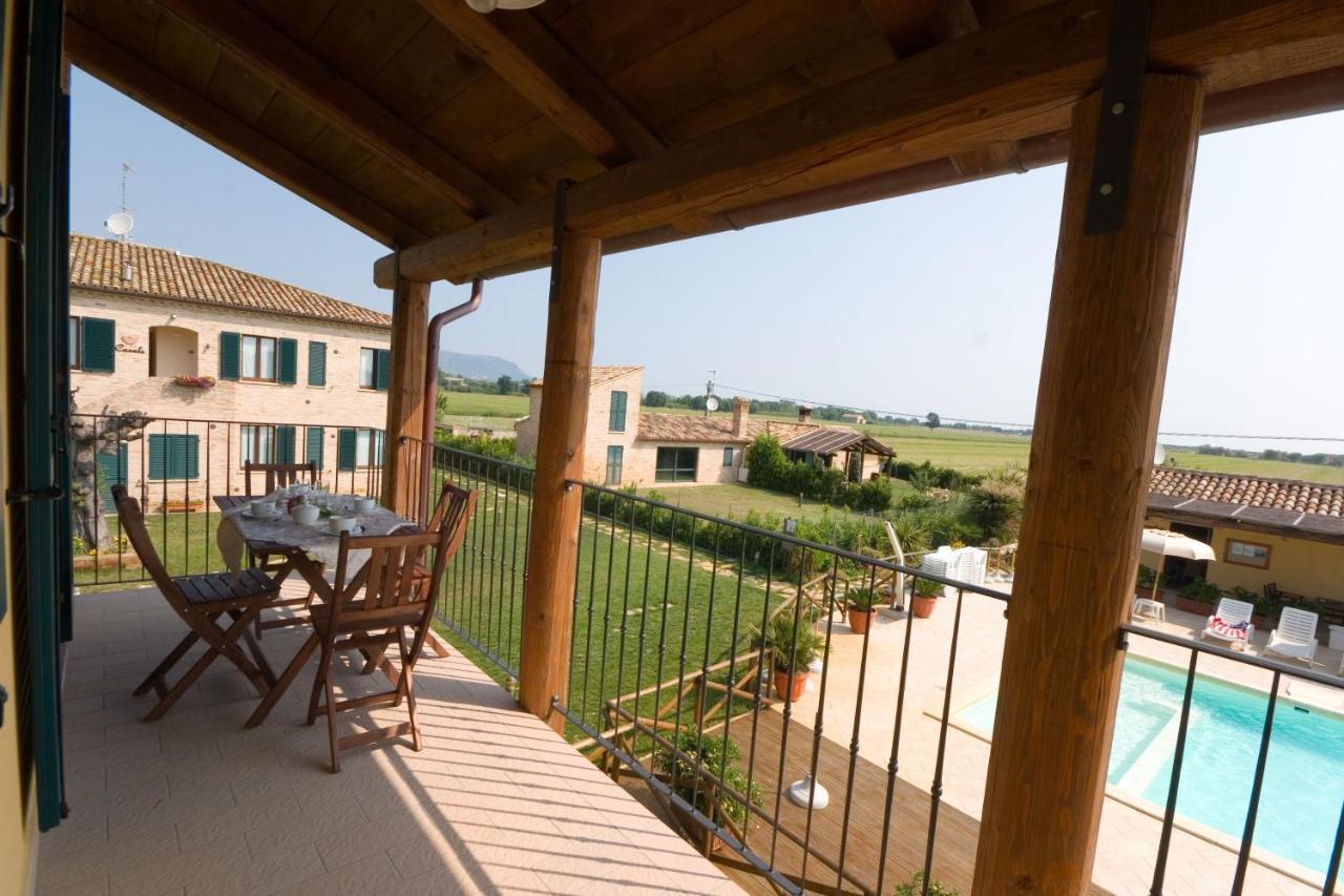 Casale Del Conero Aparthotel ปอร์โตเรกานาติ ภายนอก รูปภาพ